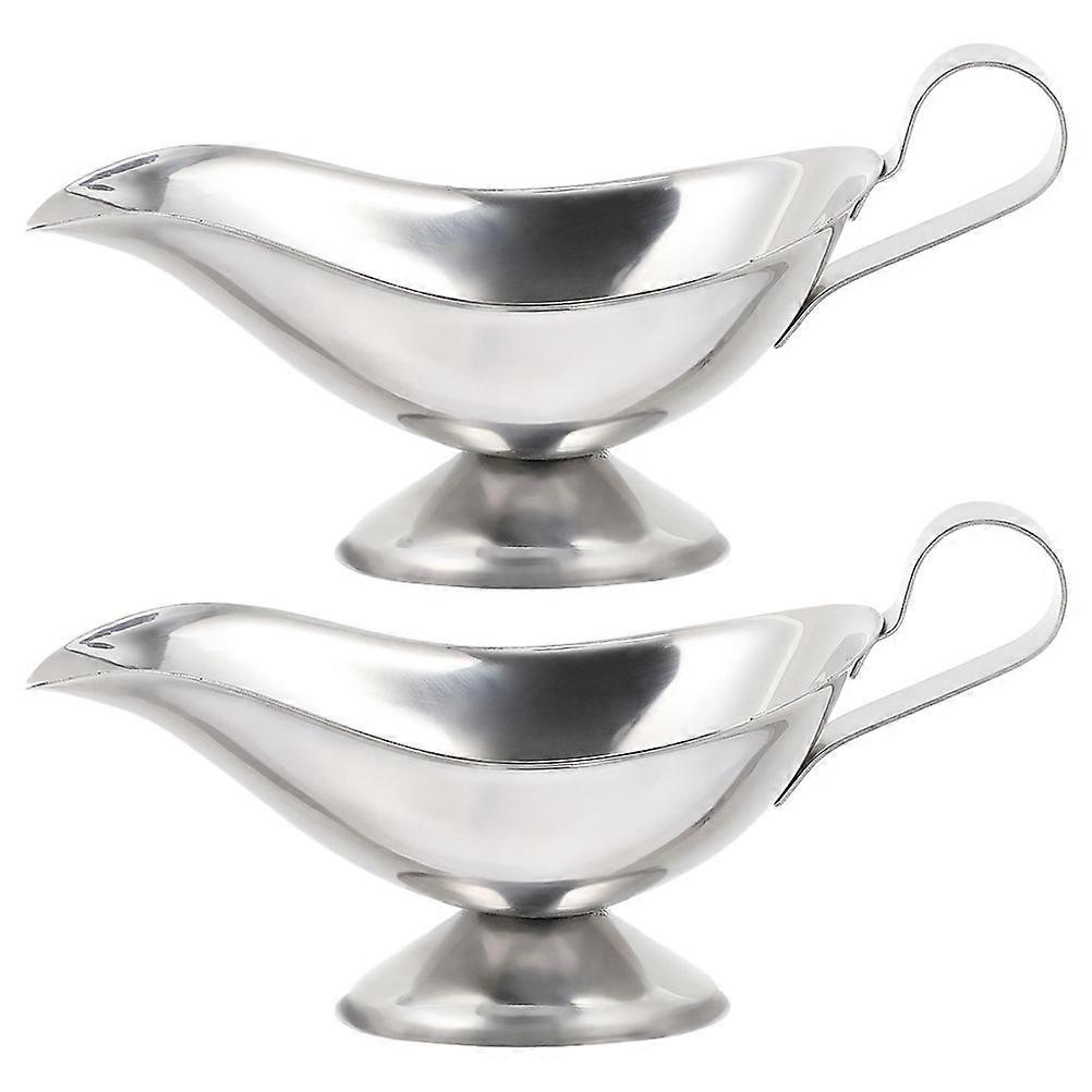 Gravy Bowl 8 Pcs Boat-Shaped Sauce Container For Restaurant Serving Food 5oz Elegant Style
