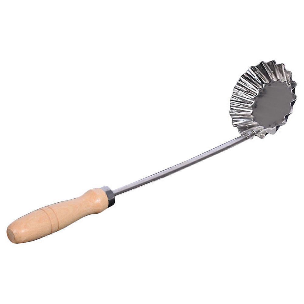 Wooden Handle Kitchen Spoon Tool for Frying Snacks Non-Stick 5Pcs Pack