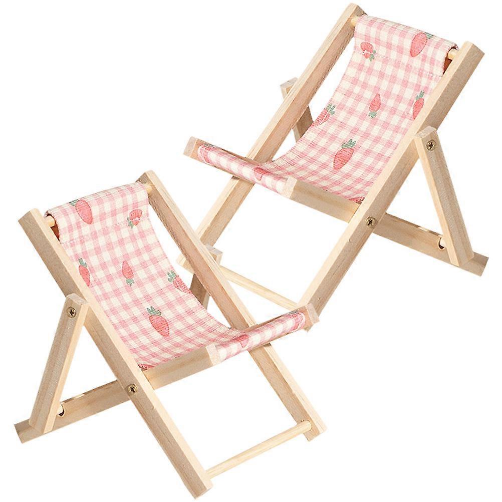 Phone Bracket 4Pcs Beach Chair Shape Holder For Smartphone Indoor Use 12X12X10CM Support For Live Broadcasting