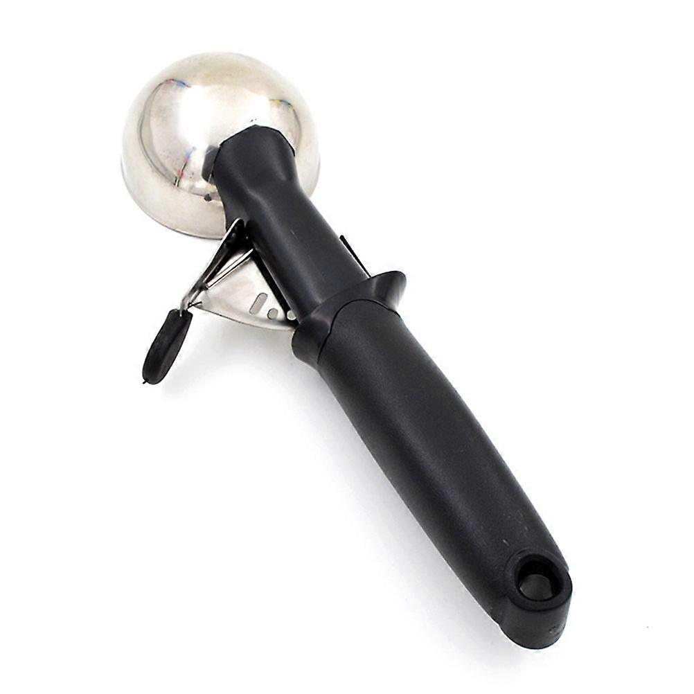 Ice Cream Scoop Stainless Steel Ice Ball Maker Fruit Watermelon Digging Polished Spoon Kitchen Tool Home Use 1Pack