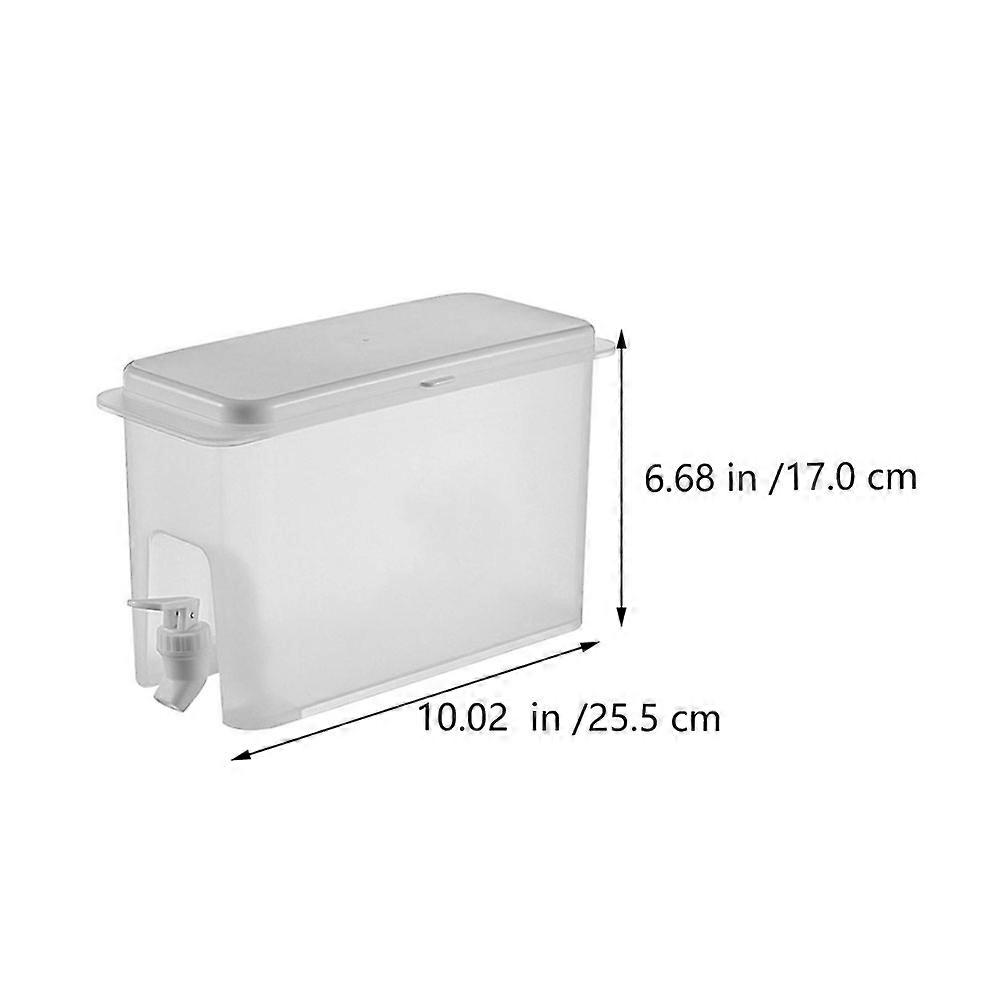 Tea Kettle for Beverage Dispensing 1Pcs White PP Material