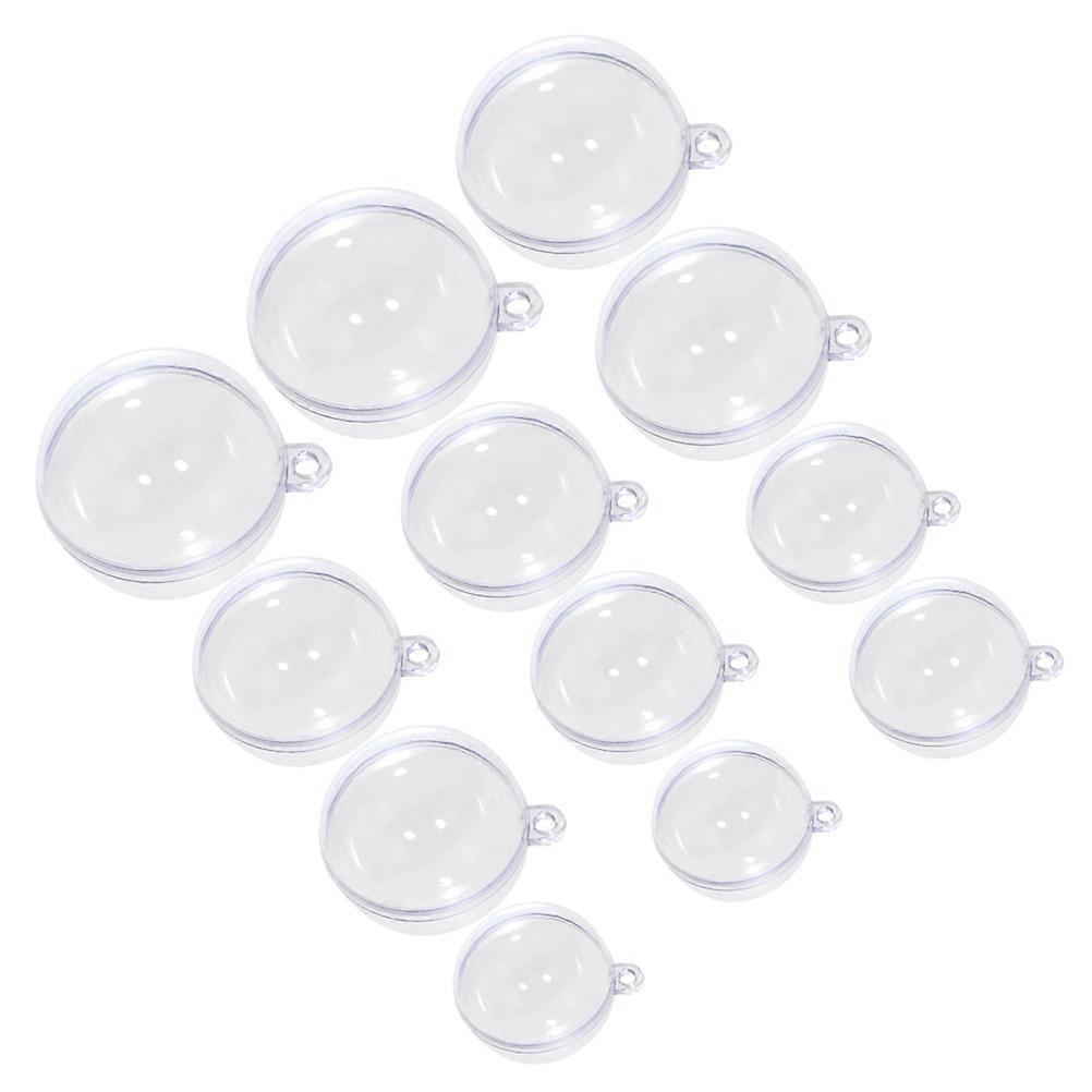 Transparent Decorative Round Ball for Storage and Hanging 30Pcs