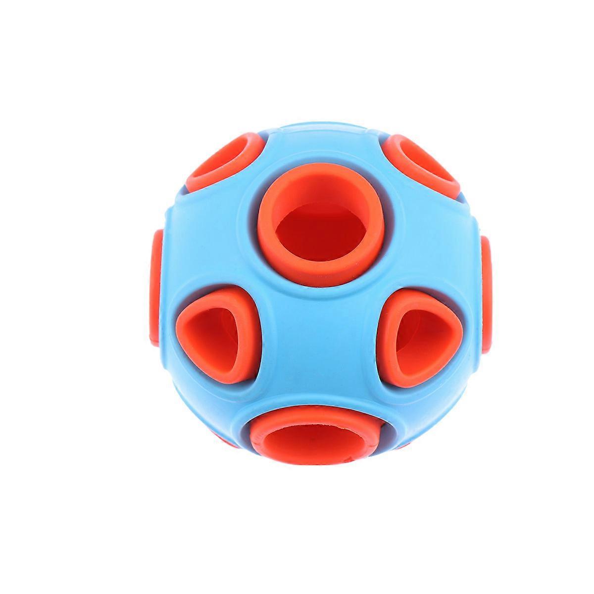 Pet Dog Playing Ball for Training 2Pcs Biting Resistance Giggle Toy