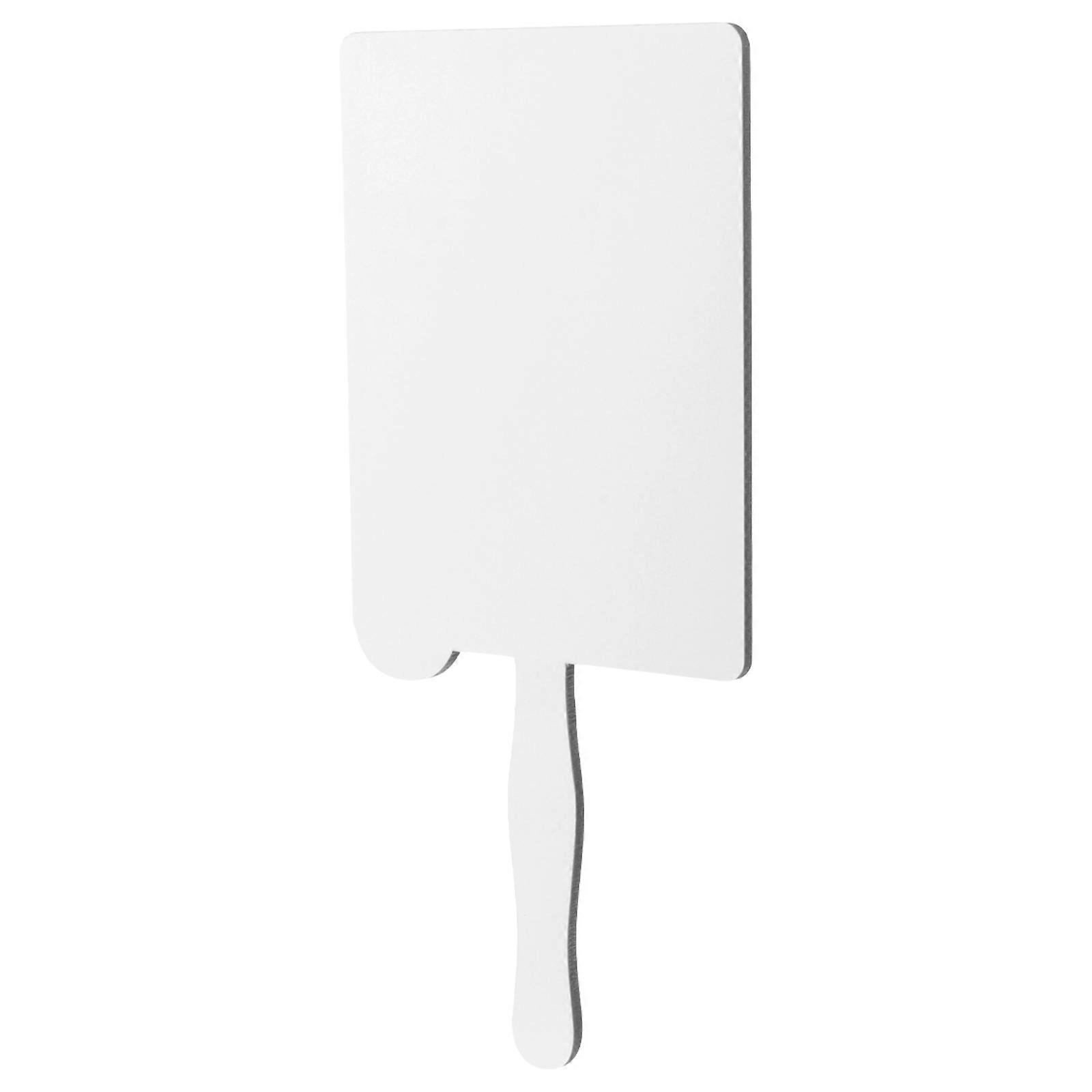 Unfinished Design 3Pcs Sublimation Blank Graduation Picture Holders White Photo Frame Suitable For Students And Celebratory Events