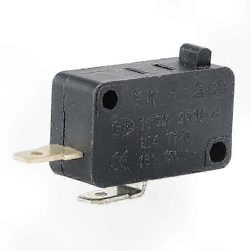 Micro Switch 2-Pin for Microwave Door, 16A 250V Appliance Replacement Component