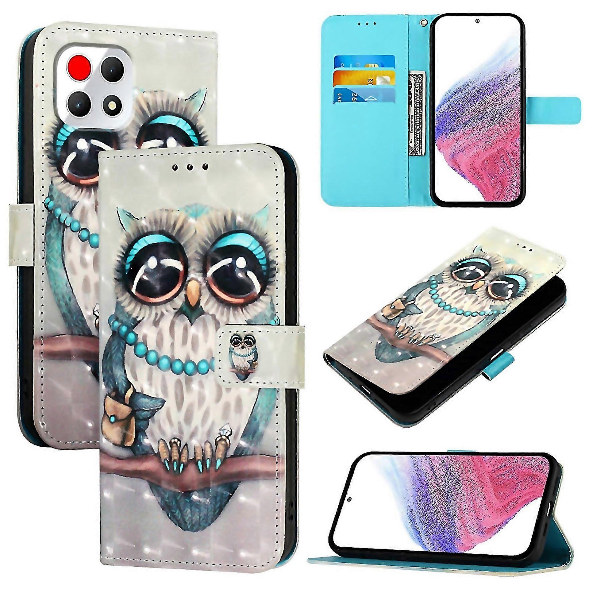 For 3d Painting Horizontal Flip Leather Phone Easy To Clean And Maintain