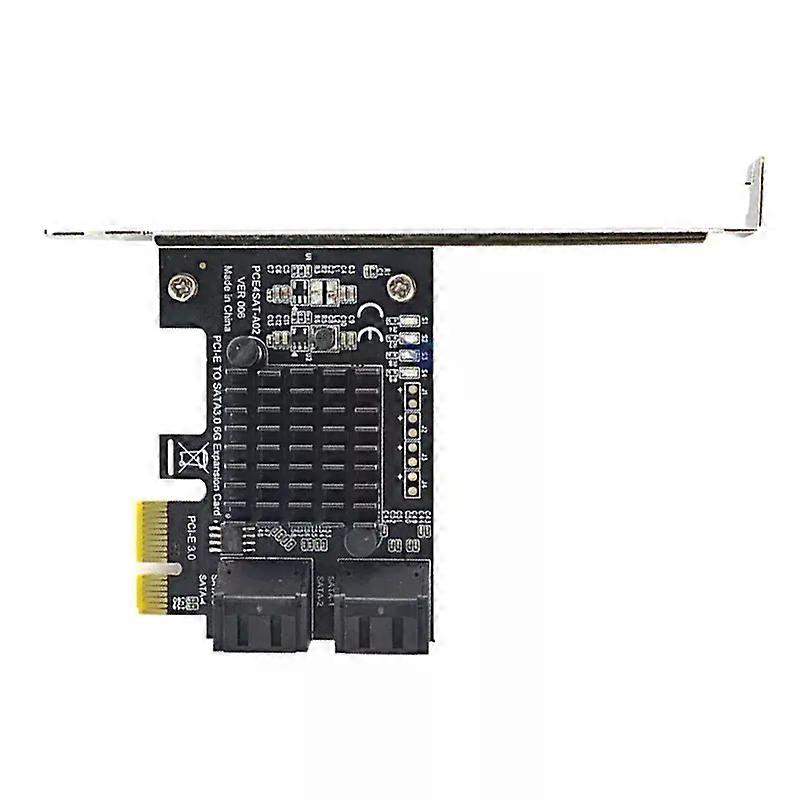 C9-Asm1064 Chip 4 Port SATA III SSD Adapter Card Pcie Expansion Card 6Gbps Hard Disk Drive To PCI-E 1X Controller