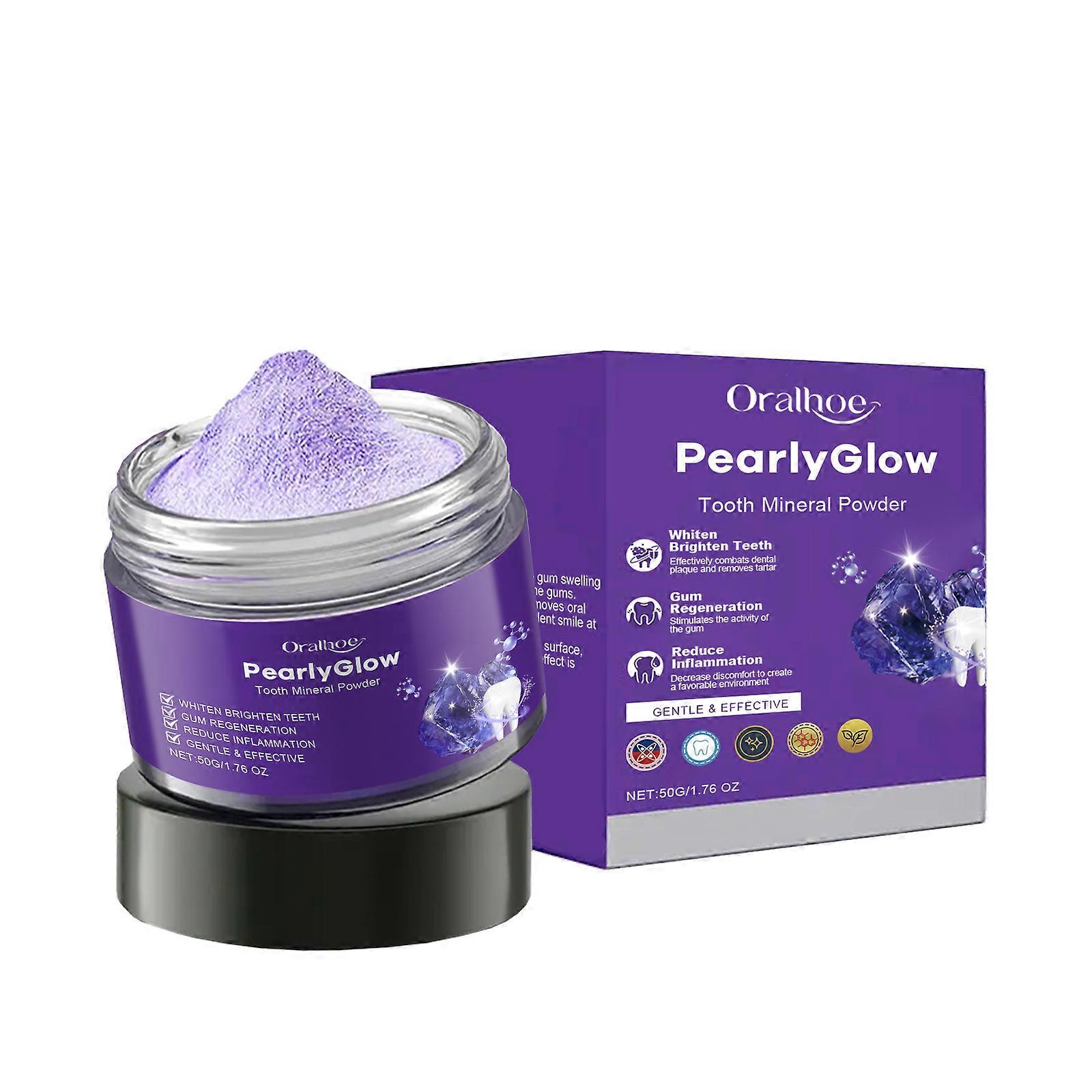 Purple Whitening Teeth Powder