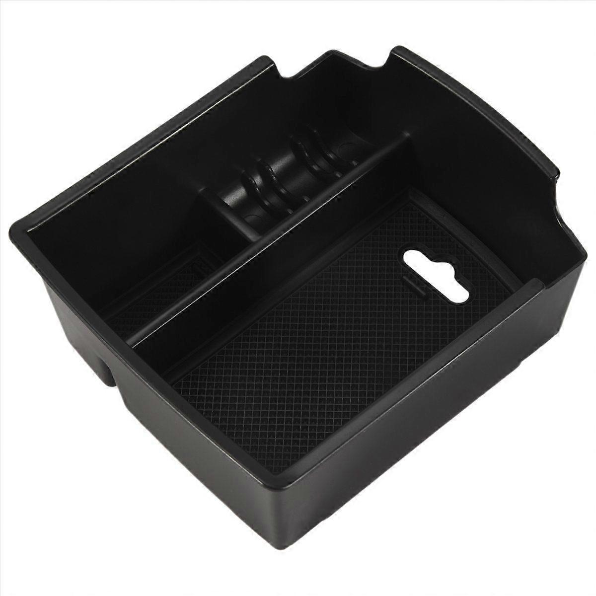 for 2020 Hyundai Venue Car Central Console Armrest Storage Box Pallet Tray Container with Rubber Mat