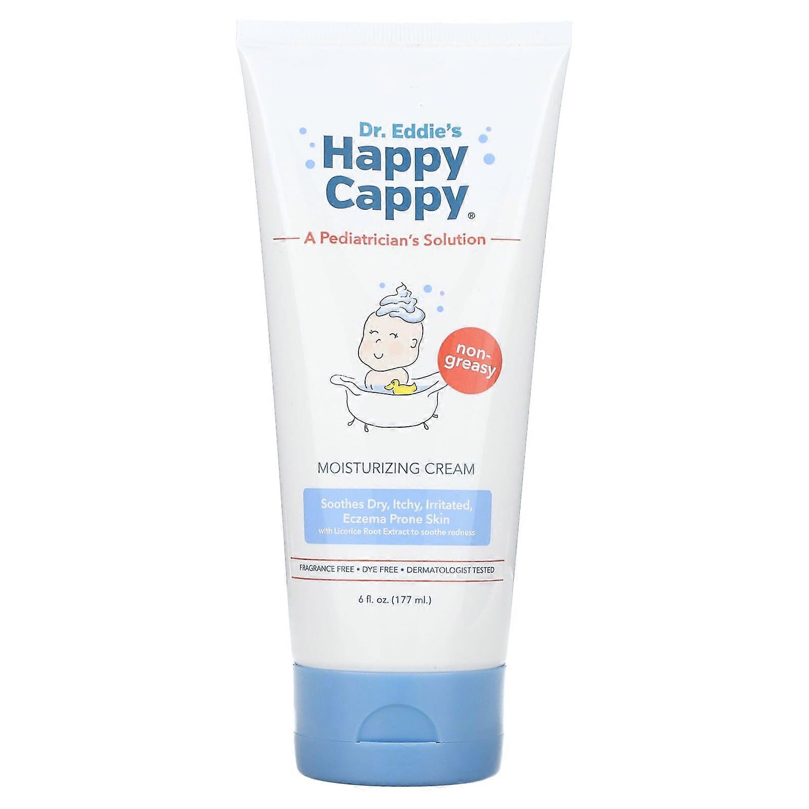 Moisturizing Cream, Fragrance Free, 6 fl oz (177 ml)