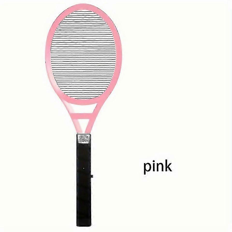 For 1pc New Single Mesh Electric Mosquito Swatter Mosquito Killer Racket Can Kill Mosquitoes Flies C