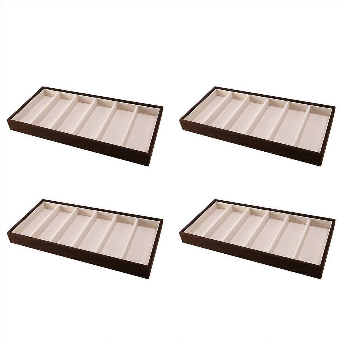 6 Eyeglasses Display Case, Sunglasses Storage Box