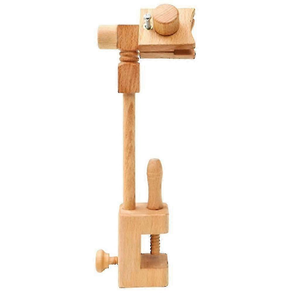 Cadre à broder en bois avec pince, support multi-tailles pour le point de croix, support de support