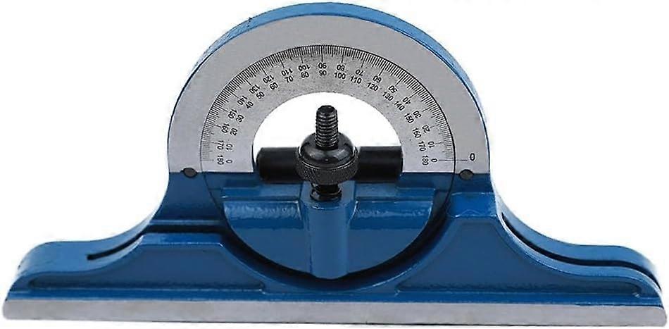 Stainless Steel 180 Degree Bevel Protractor Angle Set With Square Head And Center Head For Machinery And Textile Tools