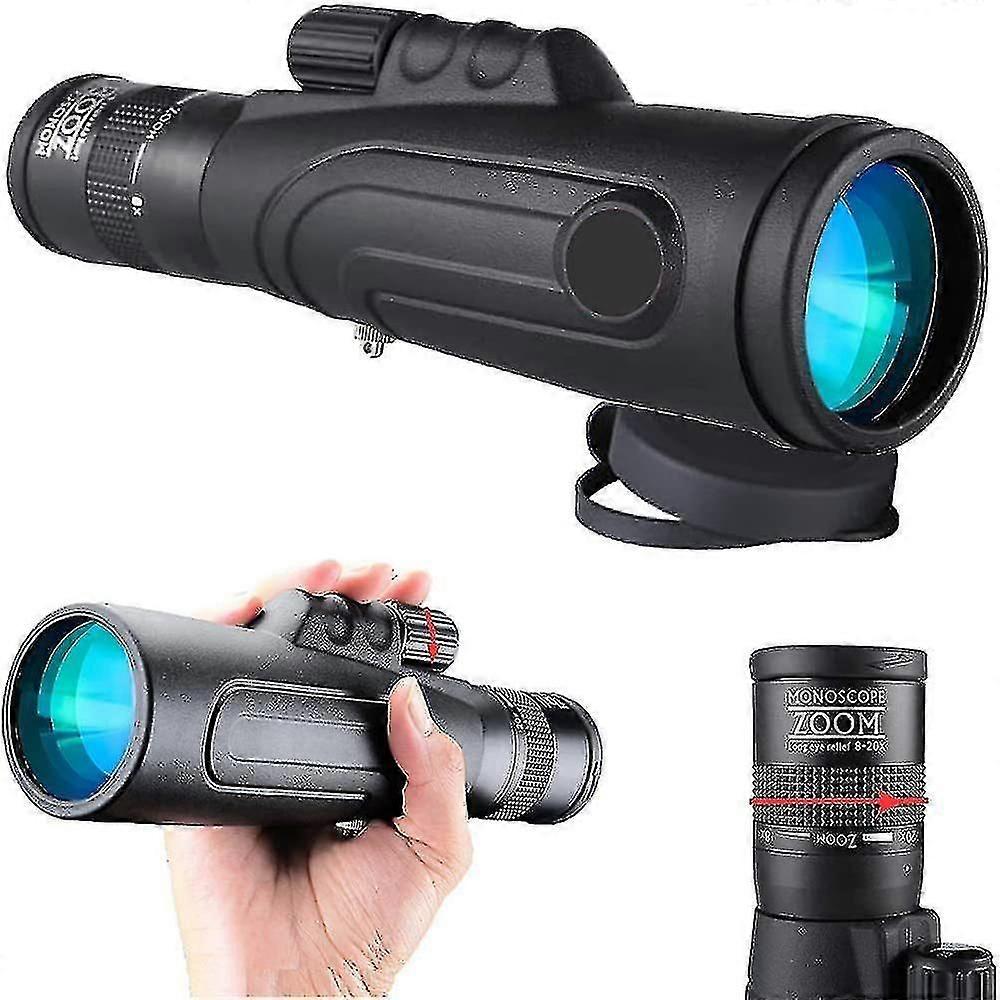 8-20x50 Zoom Monocular Telescope, High Resolution Monocular Telescope