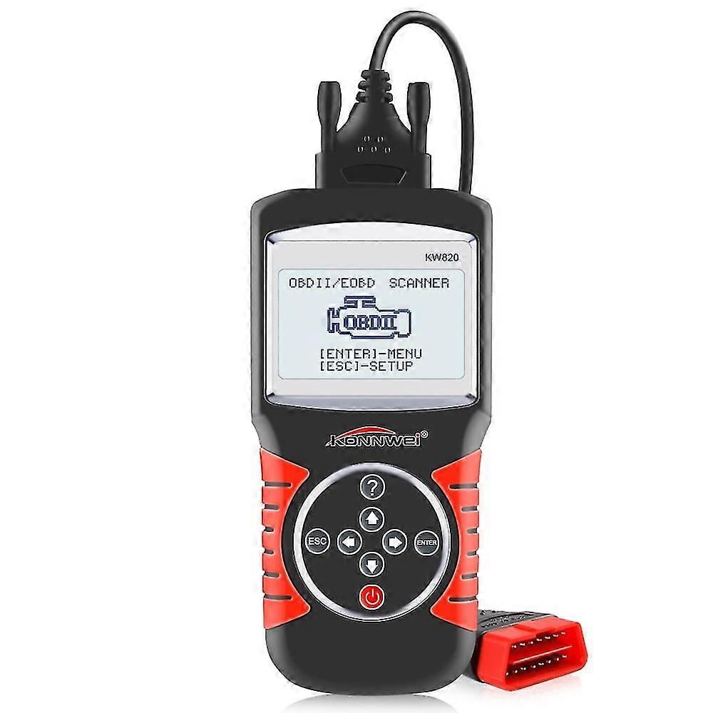 Kw820 Obdii Eobd Diagnostic Automotive Scanner Multi-languages Tool Car Errors Code Reader Diagnostic Scanner