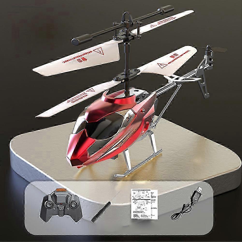 Portable Remote Control Helicopters Toy Anti-collision Airplane Model Toy for Children
