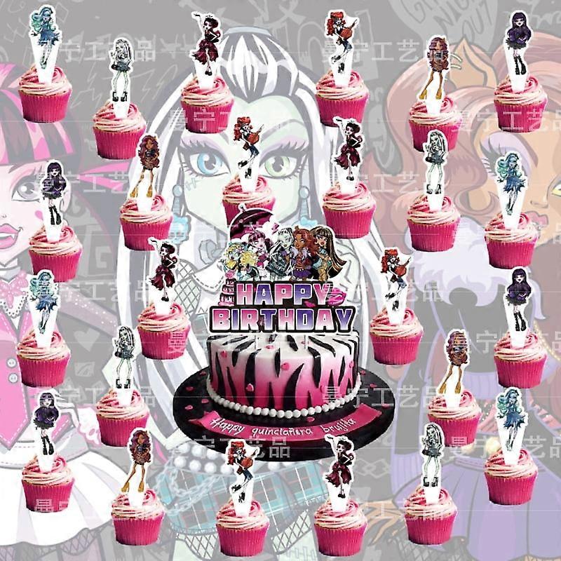 Monster High Party Decorations Set Banners Balloons