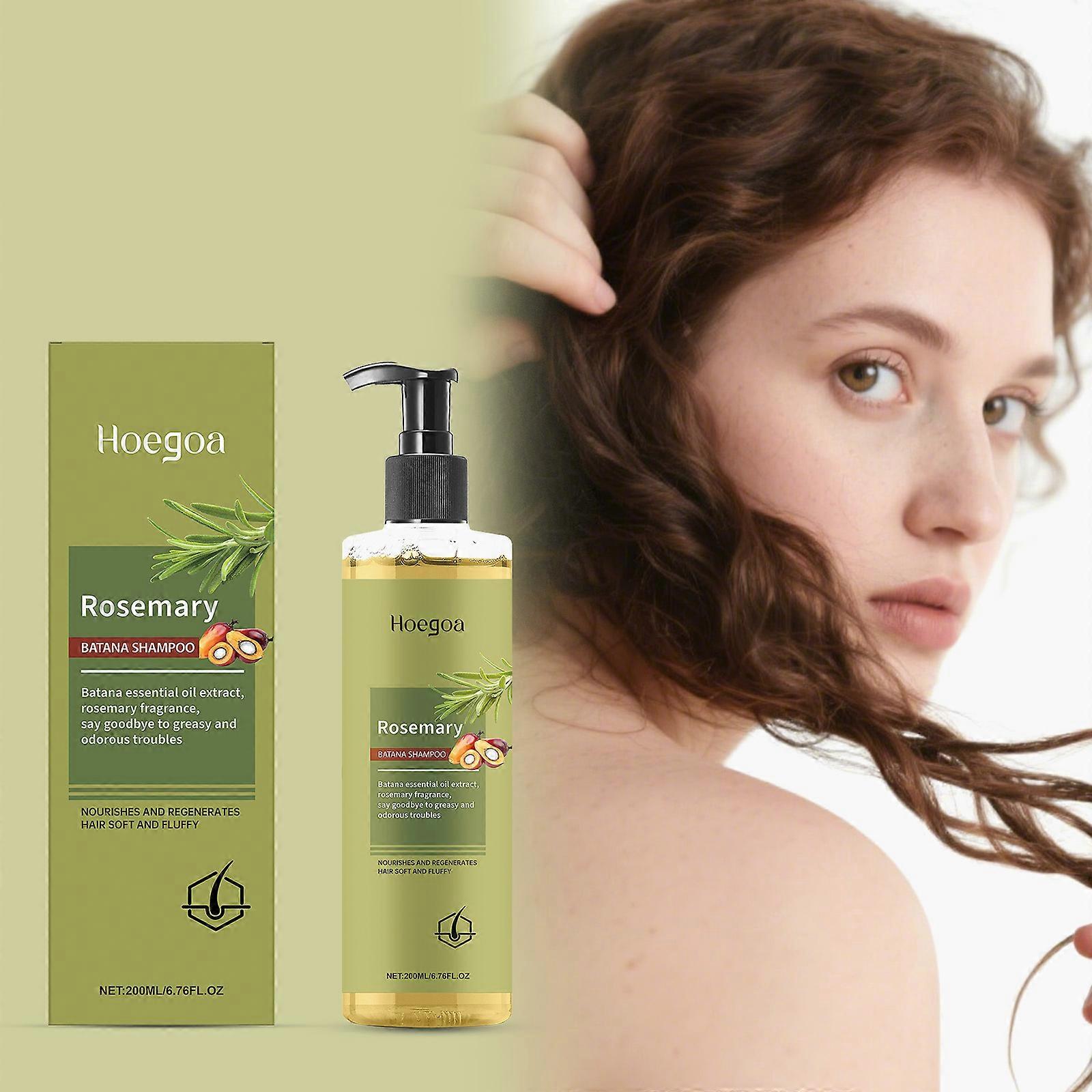 Hoegoa Rosemary Shampoo Gently Nourishes And Cares For The Scalp, Making It Smooth And Refreshing, Suitable For Daily Care
