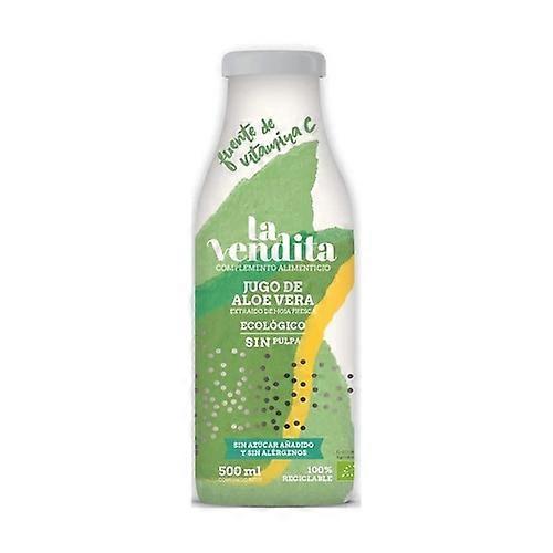 Pulp-free organic aloe vera juice 500 ml