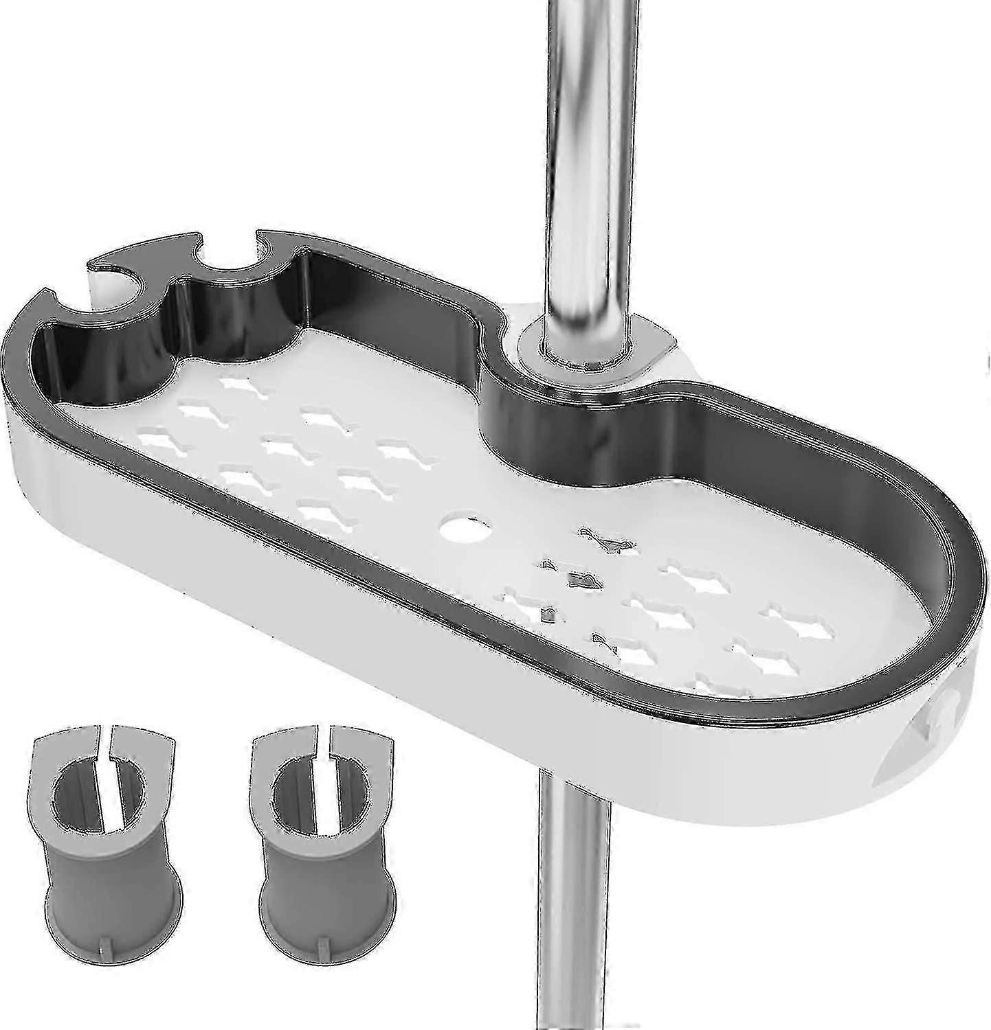 Shower Shelf Without Drilling, Shower Shelf For Hanging, Bathroom Shower Rack Adjustable Height