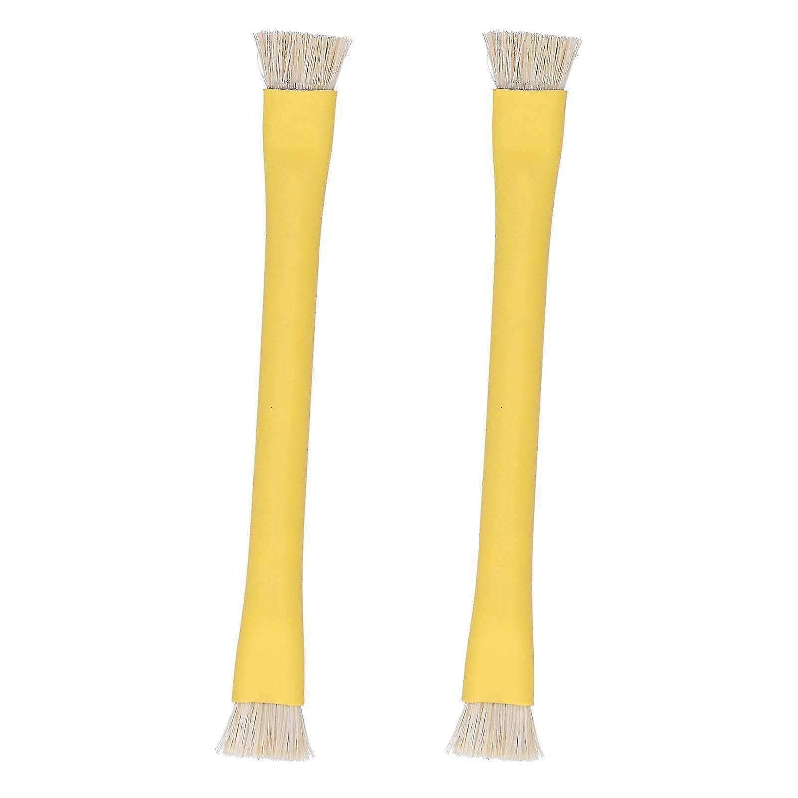 Anti-static dual-head brushes for removing dust and cleaning motherboards of mobile phones and computers.