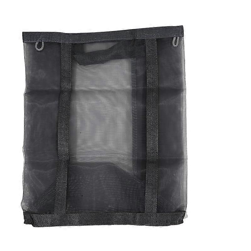 1PC Foldable Mesh Laundry Hamper with Handles Wall-Mounted Dirty Clothes Basket for Home Laundry Baskets