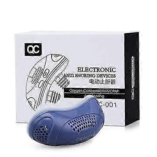 Micro CPAP Sleep Apnea Device for Travel Anti-Snoring Blue