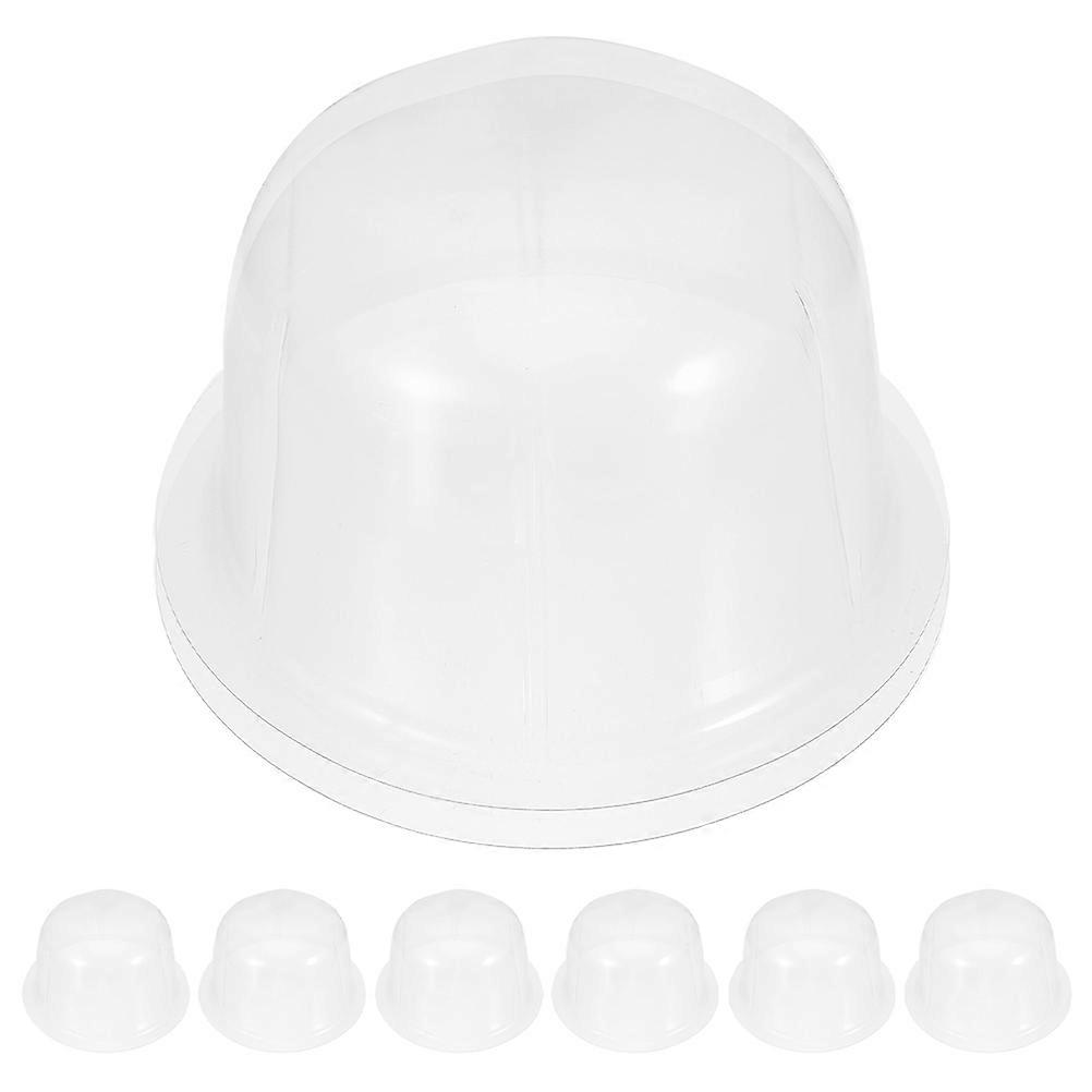Hat Holder Plastic Round Dome Hat Support for Home 8Pcs Cap Storage