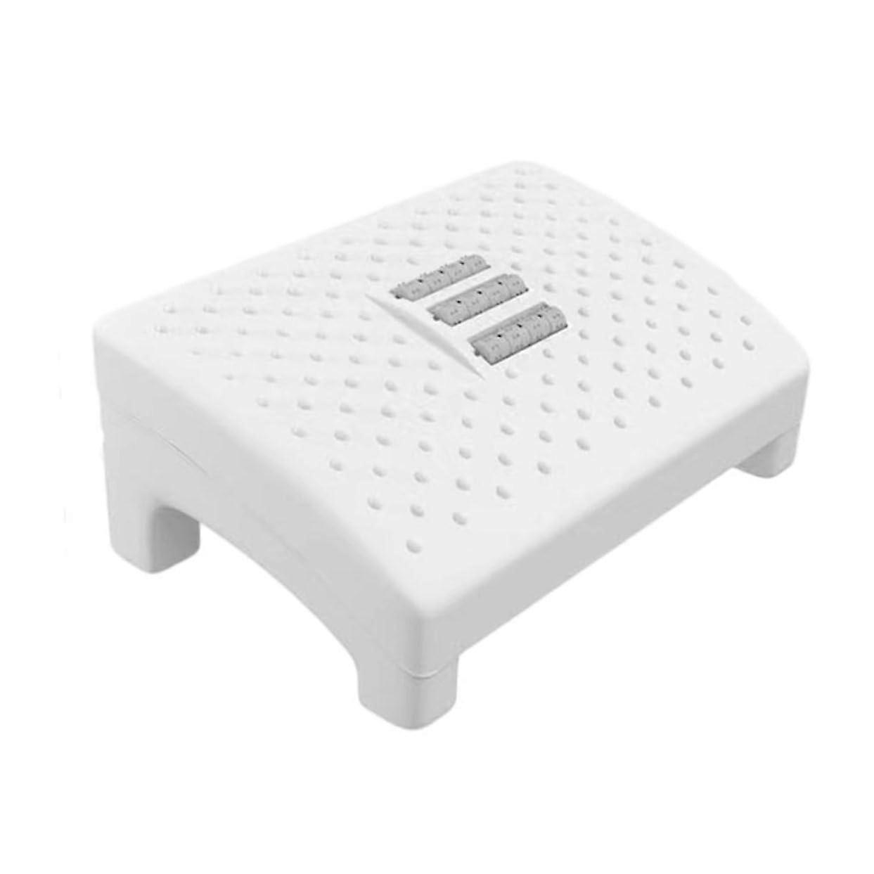 Office Foot Stool with Massage Function NonSlip Compact Footrest for Comfortable Posture Support