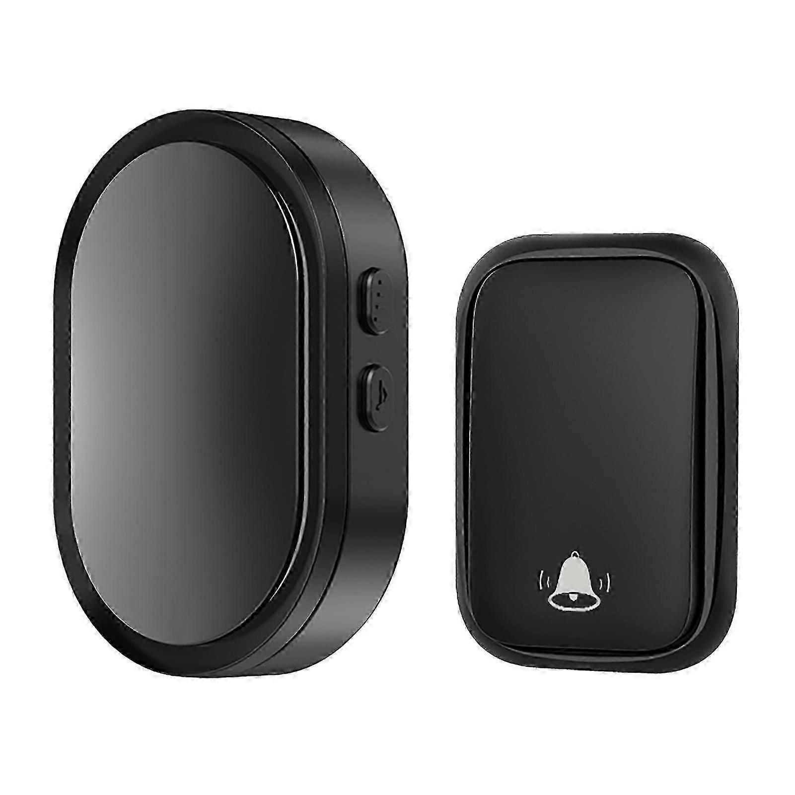 جرس الباب اللاسلكي الذاتي التوليد حساس للماء المنزل في الهواء الطلق جرس الباب اللاسلكي إنذار الأمن للمنزل