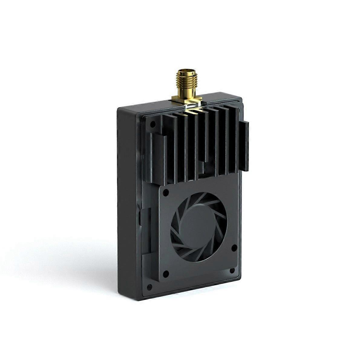 4.8-6.2G 7W VTX 96-CH 3-8S High Power Adjustable Video Transmission Built-in Microphone for Drone L