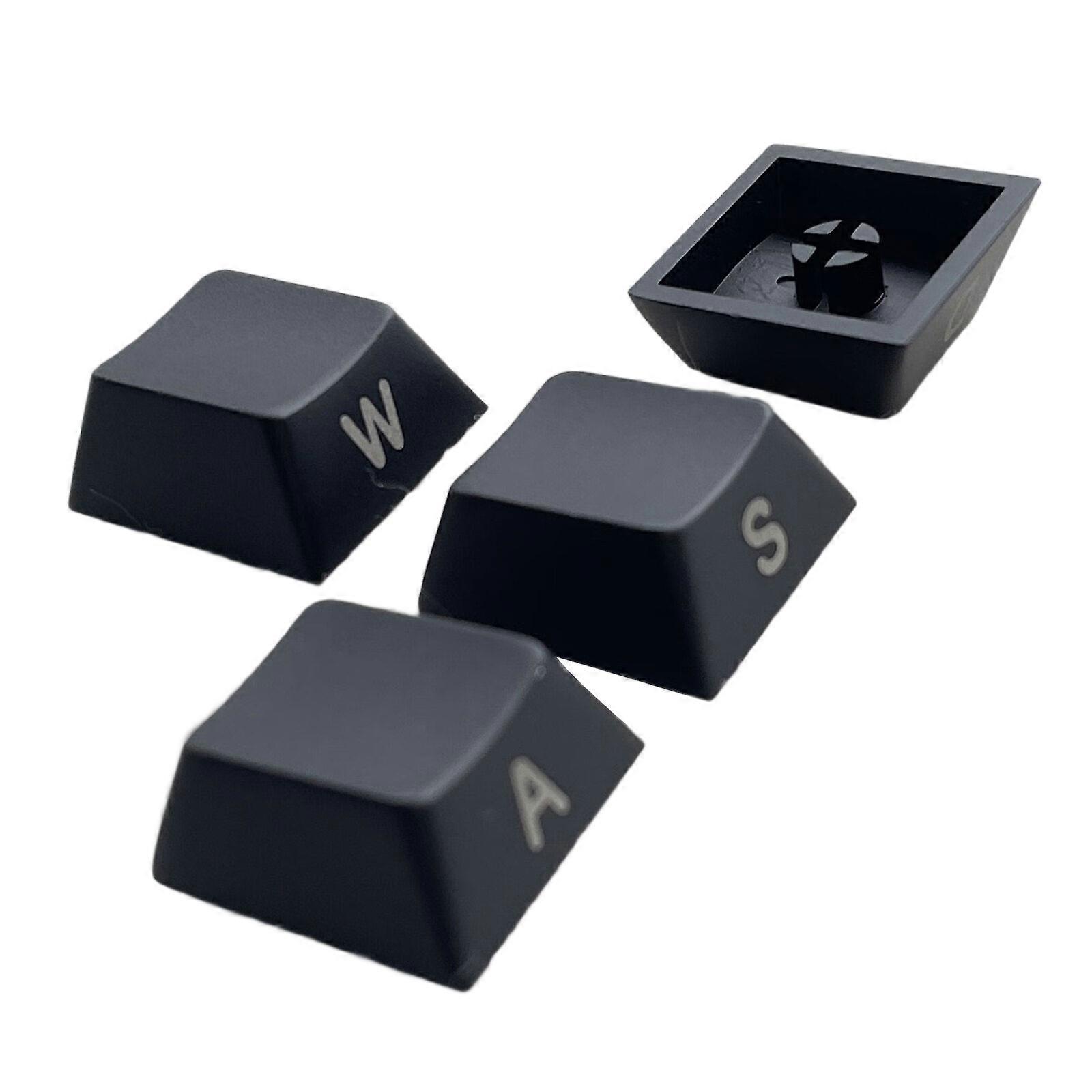 Aluminum Alloy Side Printed Keycaps Enhances Durability Metal Keycap For Mechanical Keyboards WASD/Directional keycaps Multicolor