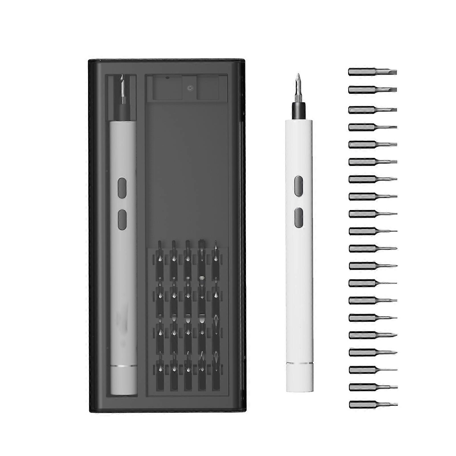 Professional Electric Screwdriver Featuring Interchangeable Bits&Antislip Handle Suitable for Extended Use Home Repairs Multicolor