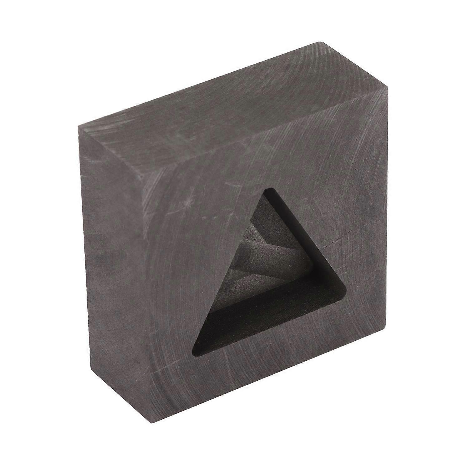 Triangular Graphite Ingot Mold Thermal Stability Multifunctional Graphite Crucible Mould for Casting