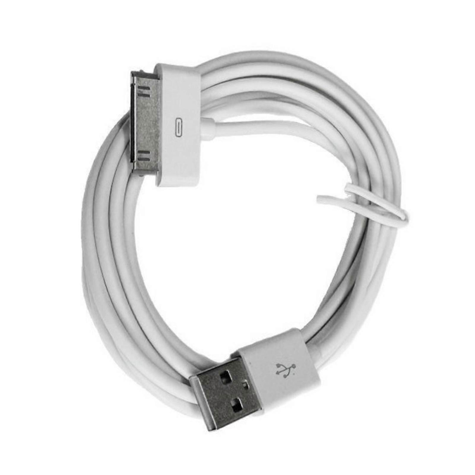 6Pin USB Charging Cable USB Sync Charging Cord Carrying Solution Fast Charge Sync Charging Cord for 4/4S Mobile Phone Multicolor