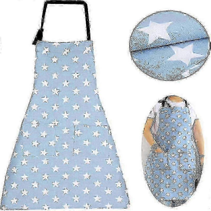 Adjustable Cooking Apron with Bag for Kitchen Baking Barbecue