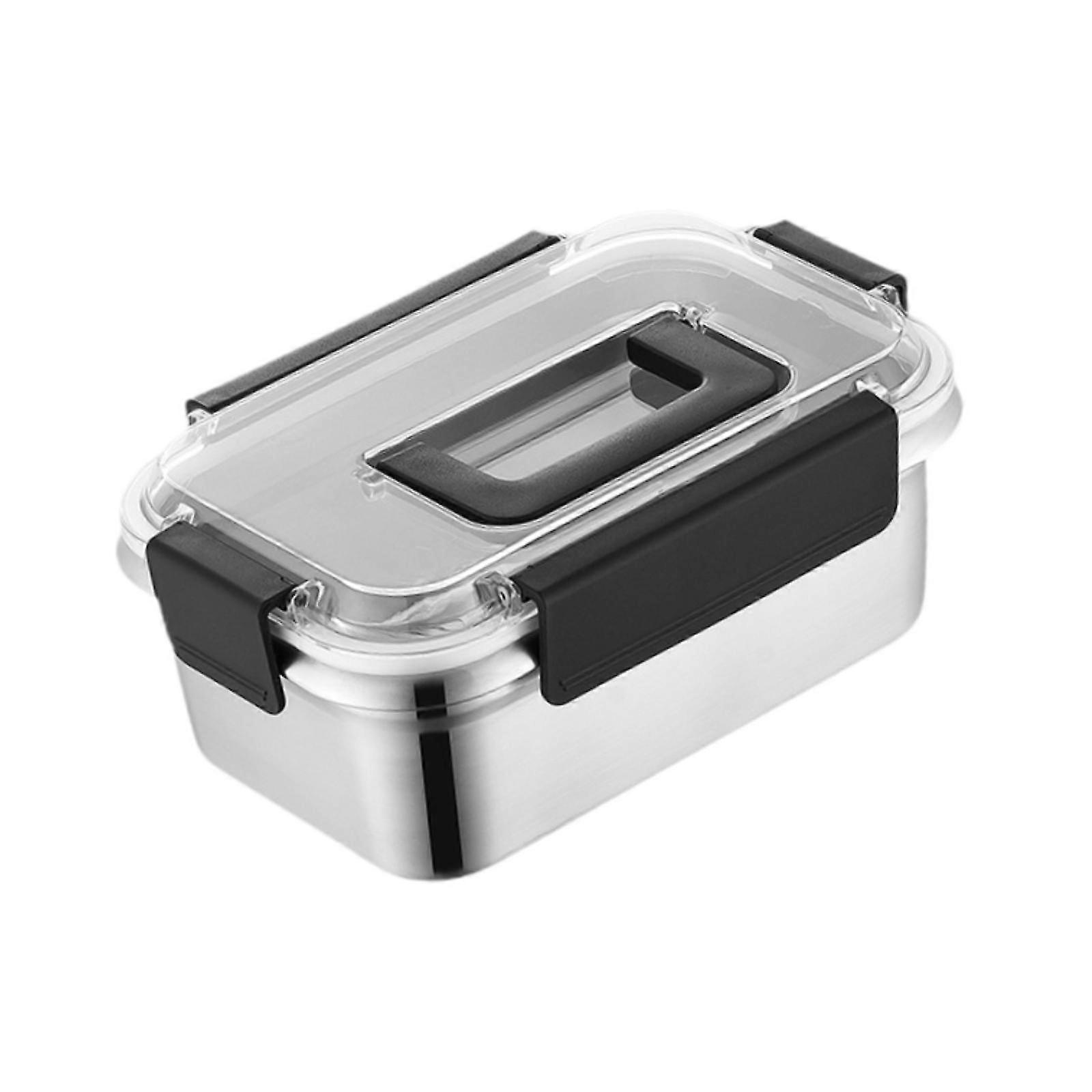 Food Storage Box, Bento Box with Handle, Leak, Ideal for Kitchen, Office, Home