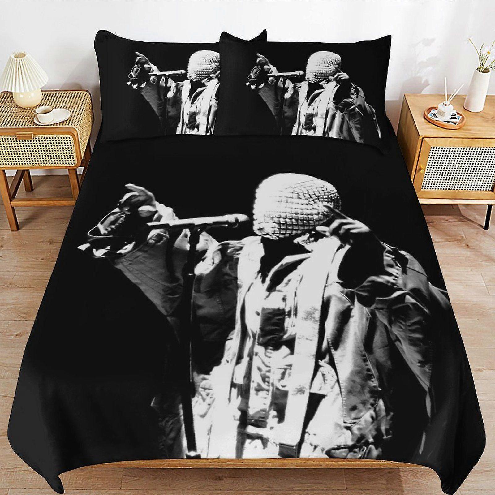 y450 kanye west Bedding System Smooth Fabric Zipper Closure Comfortable Texture Soft Feel Duvet Cover Sets Pack v450