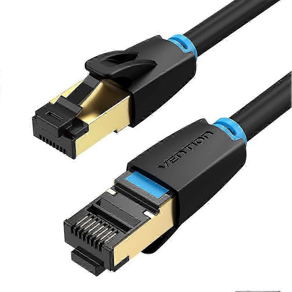 Cat 8 Ethernet Cable 2m with 4-layer shielding