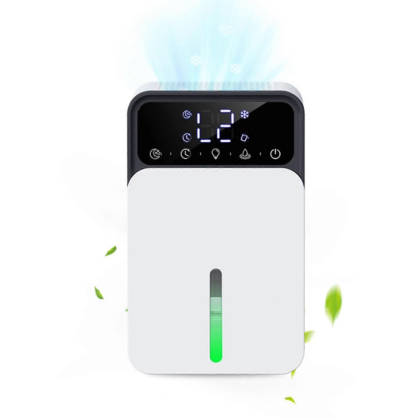 110V/220V Portable Dehumidifier for Basement Home Bedroom Drain Hose Dehumidifier Humidity Control with 7 Color LED Light Multicolor