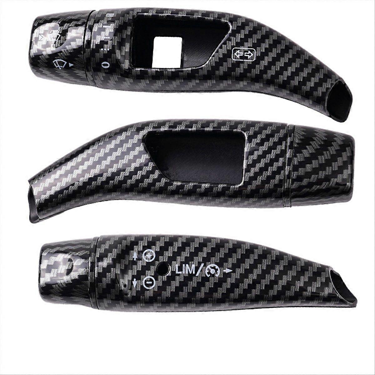 For - C200 E-Class GLC GLA CLA Interior Modified Cruise Lever Wiper Shift Lever Decoration Frame
