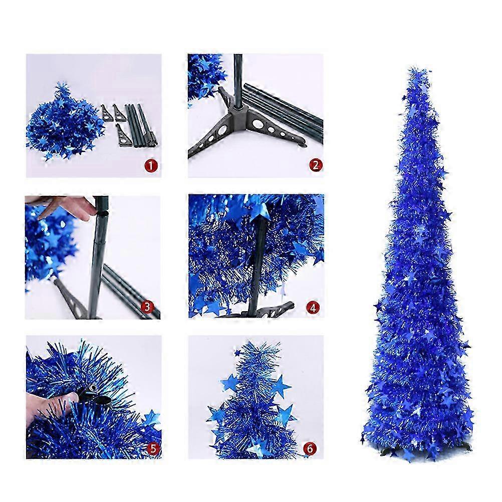 Plastic Christmas Tree Foldable Christmas Tree for Home Decoration