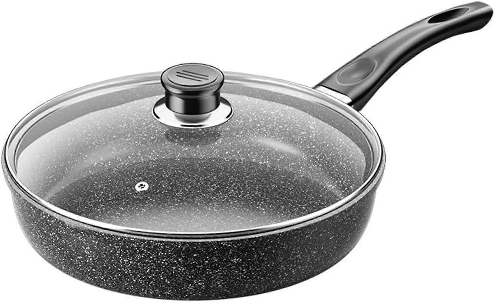 NonStick Wheat Stone Frying Pan for Pancakes, Induction and Gas Stove Compatible Household Cookware