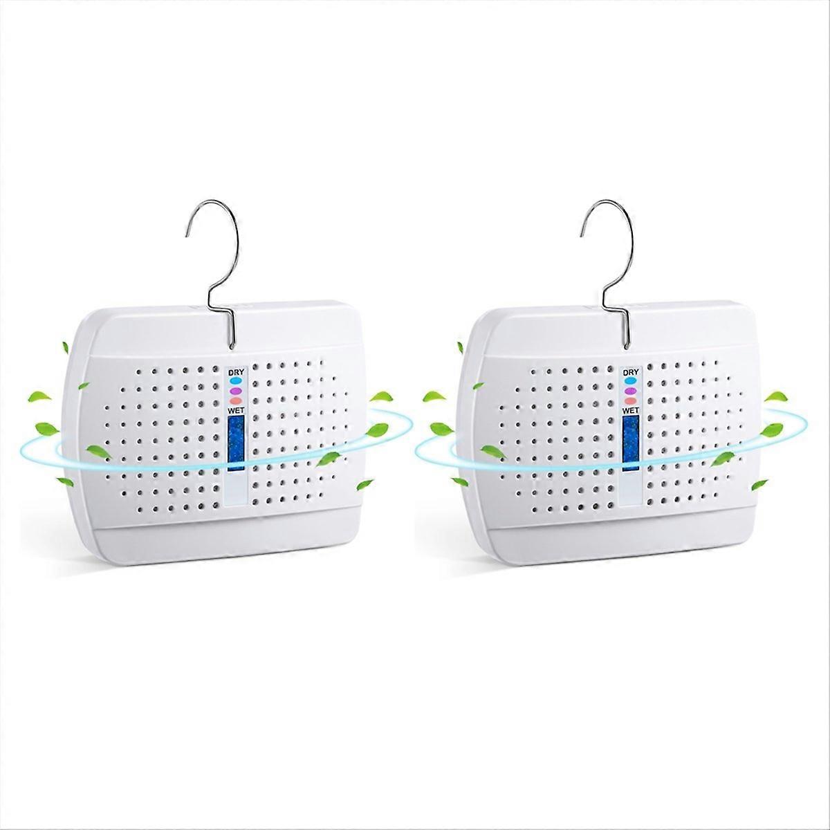 Rechargeable Small Dehumidifier, EU Plug,2PCS