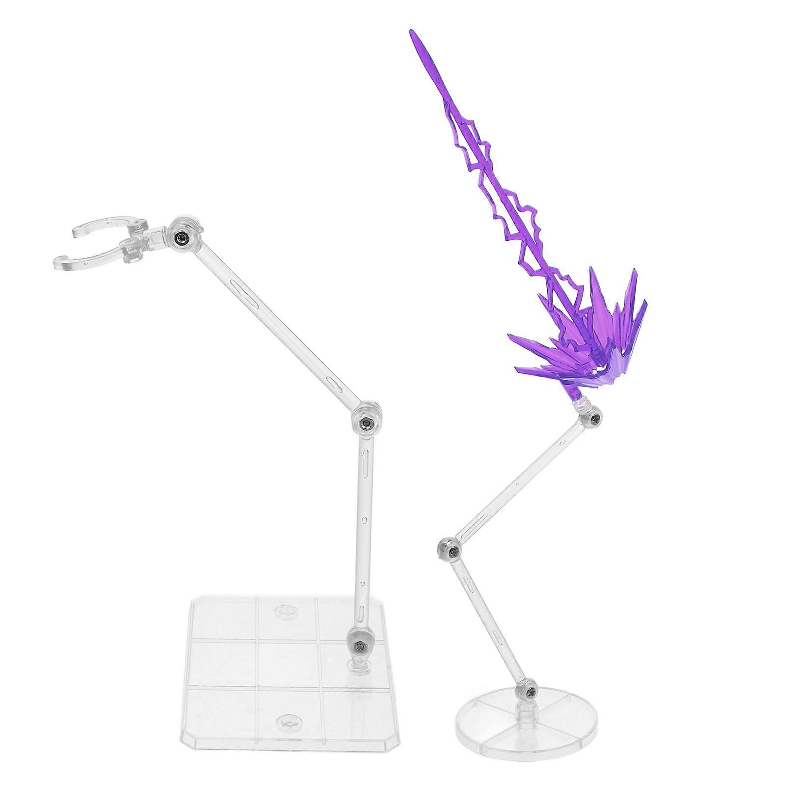 Energy Ornament Action Figure Display Stand with Effect for 1Set