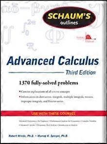Schaum's Outline Of Advanced Calculus Third Edition by Murray Spiegel Paperback