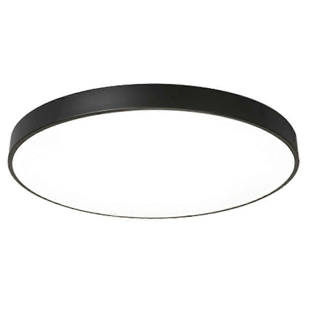 LED Ceiling Light Ultra Thin Flush Mount with Adjustable Tricolor Lighting for Kitchen Bathroom 19.7in Dark
