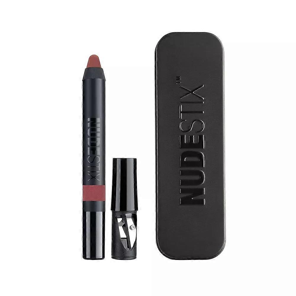 Nudestix Intense Matte 3-in-1 Lip And Cheek Pencil, 0.09oz - Purity
