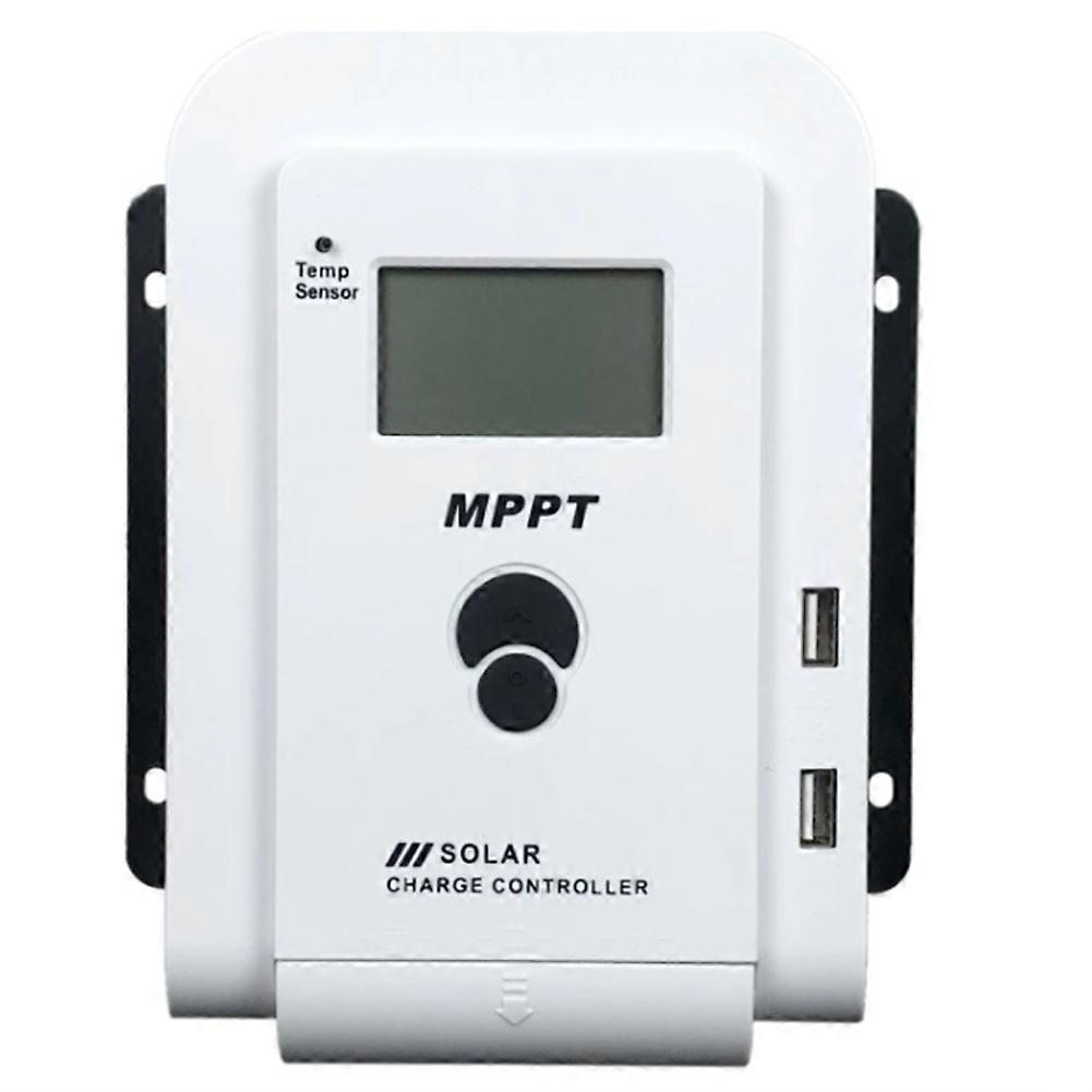 MPPT Solar Charge Controller 40A with LCD Display PV Solar Regulator 12V 24V Auto Controller Dual USB for Solar Panel
